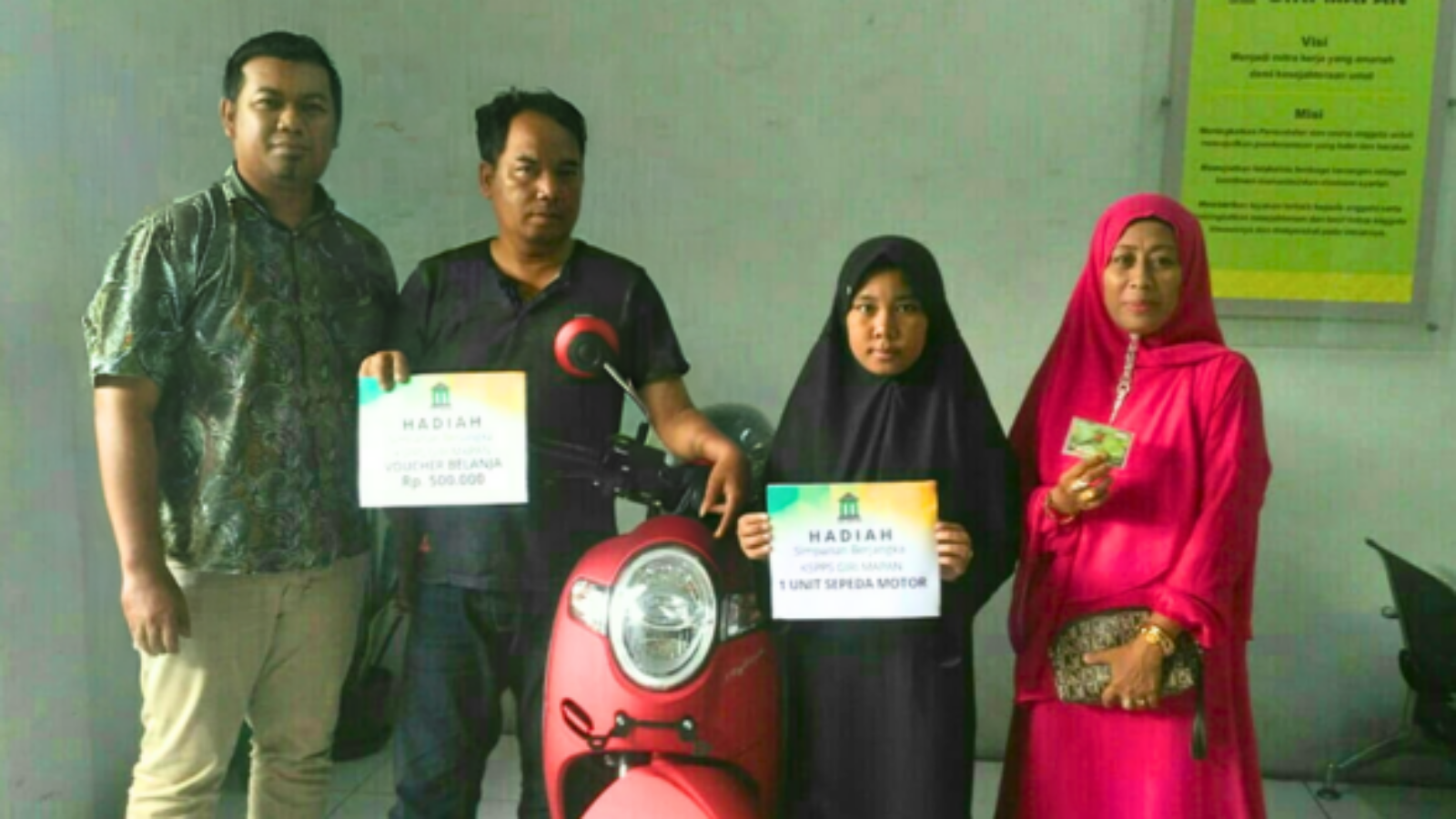 Pemberian Hadiah